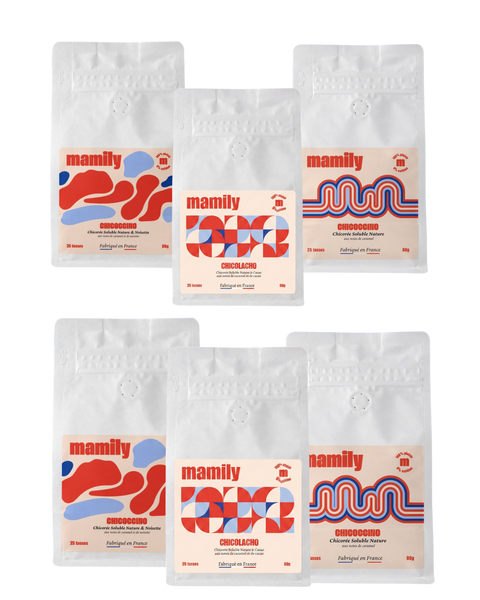 Pack Indispensable - 6 Sachets Chicoccino